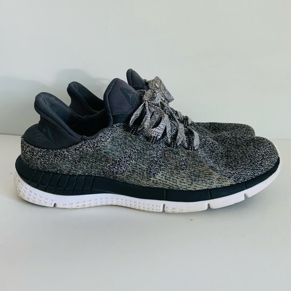 •REEBOK• ZPrint Her Mtm Size 7.5 Coal/White - Picture 4 of 13